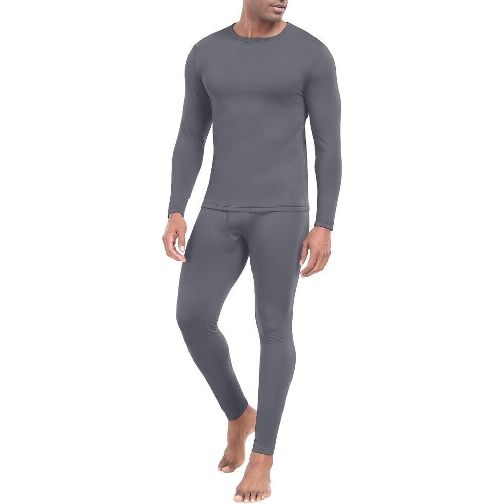 Men's Thermal Underwear Long Johns - Cold Weather Base Layer Set Elasticity Top